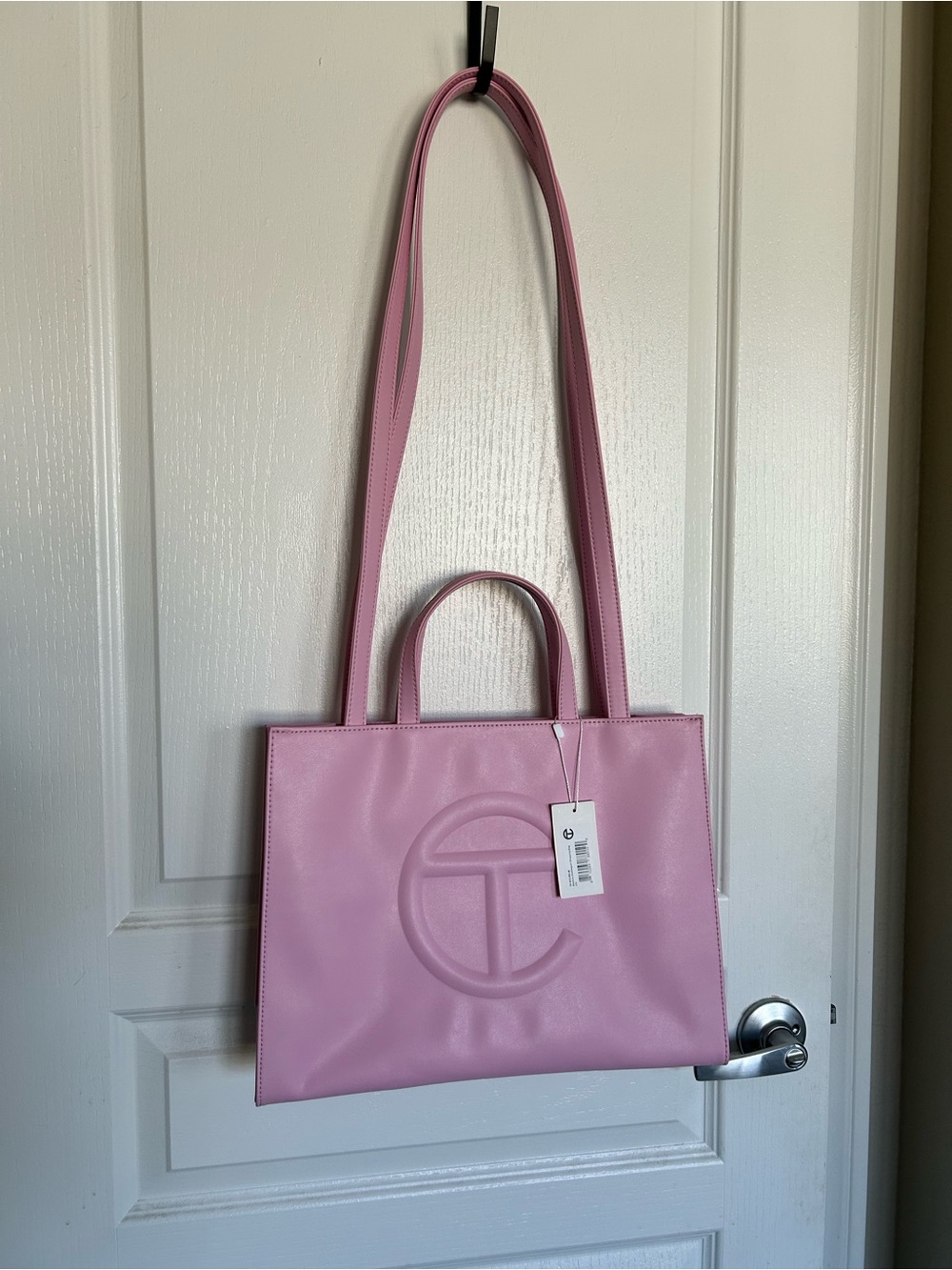 Telfar Medium shopping bag vegan leather tote bag - Picture 2 of 12